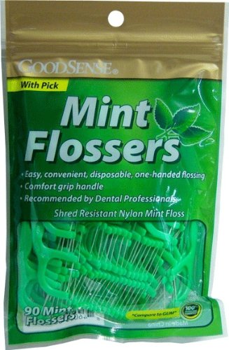 Good Sense - Good Sense Mint Flossers W/ Pick (1 pack of 36 items)