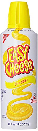 Kraft Easy Cheese Cheddar 8 oz Can