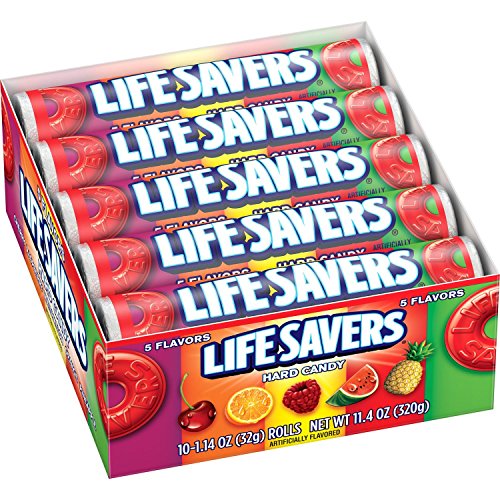 Life Savers Five Flavor Hard Candy 1.14 Ounce 20-Pack Wholesale