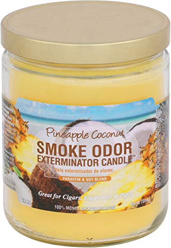 Smoke Odor Exterminator 13 oz Jar Candle Pineapple & Coconut