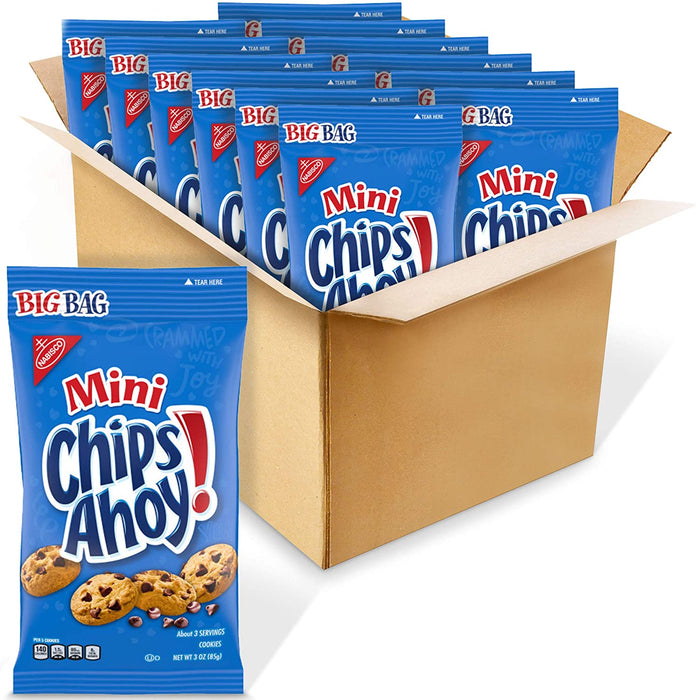 Chips Ahoy! Ahoy Mini Peg Bag 3 oz Single Bag