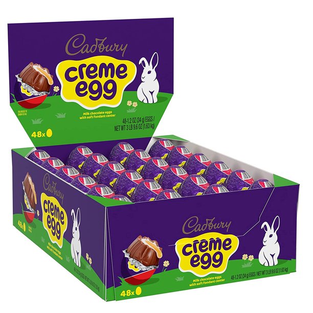 Cadbury Creme Eggs 48 Per Box