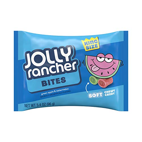 JOLLY RANCHER Bites Soft Chewy King Size Candy, Assorted Flavors (12-Pack)