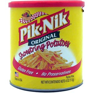 Pik-Nik Original Shoestring Potatoes 4 oz Bottle