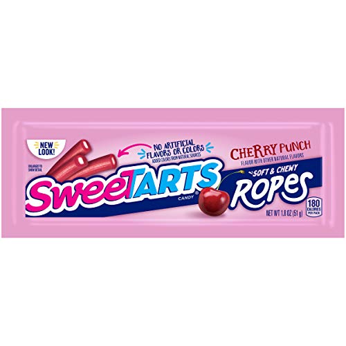 SweeTARTS Ropes, Cherry Punch, 1.8 Ounce, (Pack of 24)