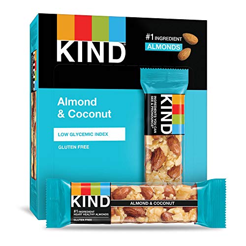 KIND Bars, Almond & Coconut, Gluten Free, 1.4oz, 12 Count