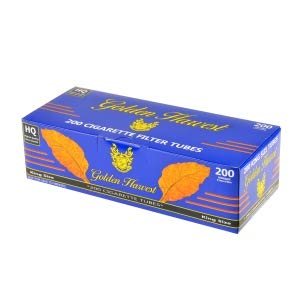 Golden Harest BLUE King Size Cigarette Tubes 200 Count Per Box