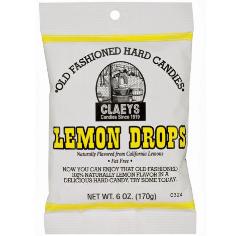 Claey's Lemon Peg Bag 6 oz Single Bag