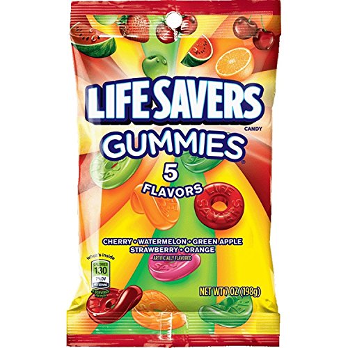 Life Savers Gummie Bundle - 5 Flavors and Wild Berries (2) 7oz bags