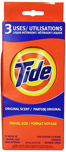 Tide Liquid Detergent Single Loads (3-Count)