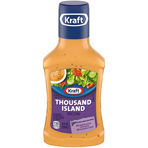 Kraft Thousand Island Dressing 8 oz (6-Bottles)