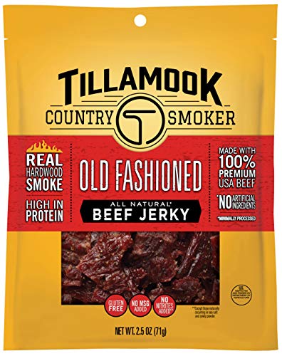 Tillamook Country Smoker All Natural Smoked Old Fashioned Beef Jerky 2.5 oz Bag