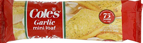 Coles Garlic Mini 8 oz 1 Per Loaf