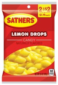 Sathers Lemon Drops 3.6 (12 count)