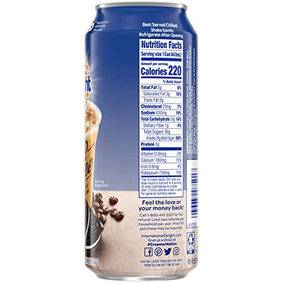 International Delight Iced Coffee, Oreo Cookie, 15 Fl Oz, Pack of 12