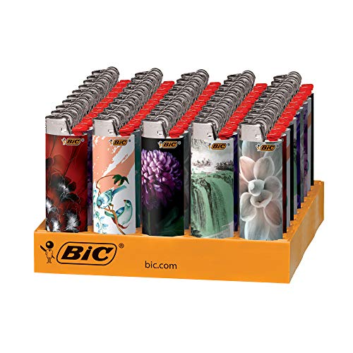 BIC Special Edition Fashion Series Lighters, 50-Count Tray