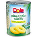 Dole Pineapple Slices in 100% Pineapple Juice 20 Ounce Wholesale
