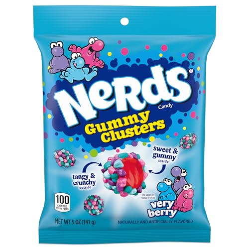 Nerds Gummy Clusters, Very Berry, 5oz