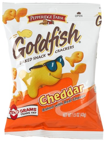 Pepperidge Farm Goldfish, Cheddar, 1.5-ounce Bags
