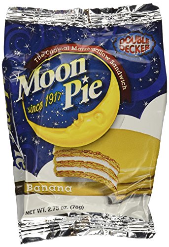 Moon Pie Banana The Original Marshmallow Sandwich, 24.75 Ounce (9pc)