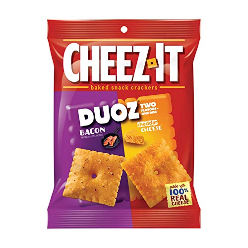Cheez-It Duoz Bacon & Cheddar 4.3 oz Bag (6 Per Case)