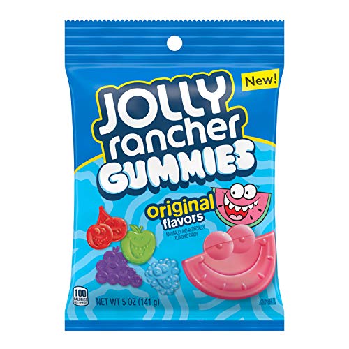 Jolly Rancher Gummies Original Fruit Flavors Candy, 5 Oz