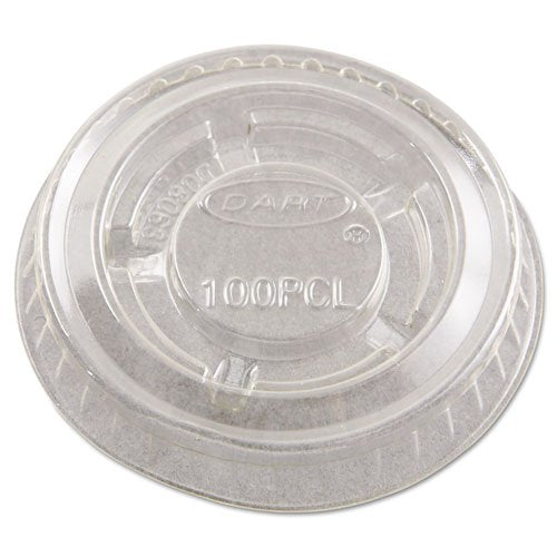 Dart 100PCL25 Conex Clear Lids for Portion Containers (Case of 20, 125 per case)
