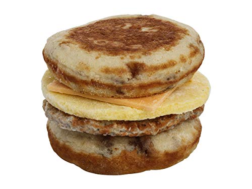 Day N Night Bites Maple Hot Cake with Sausage Egg and Cheese, 5.8 Ounce -- 12 per case.