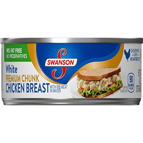 Swanson Premium White Chunk Chicken Breast, 4.5 Oz. Can