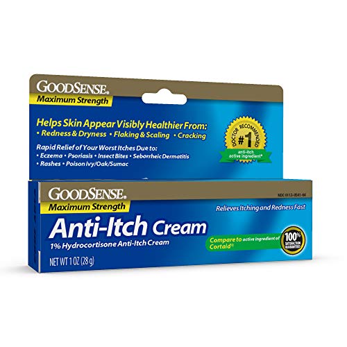 GoodSense Anti-Ich Cream, 1% Hydrocortisone‚Äö√†√∂‚àö¬ß‚Äö√†√∂‚àö¬ßfor Eczema; Psoriasis; Insect Bites
