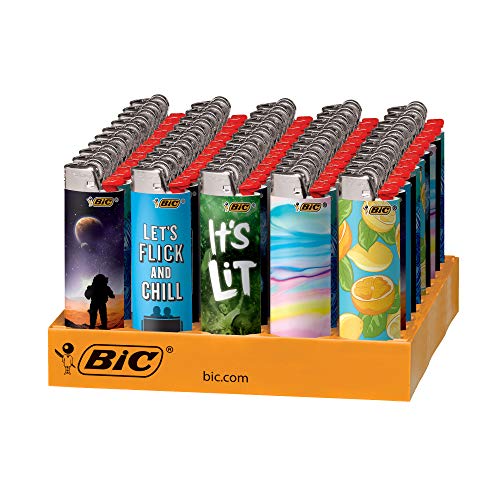 BIC Special Edition Favorites Series Lighters, 50-Count Tray