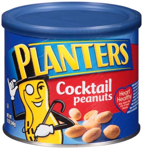 Planters Cocktail Peanuts, 12 Oz [Pack of 2]
