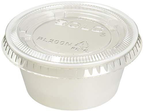 Dart PL200N Souffle Cup Lid For P150/200/250 (125 Count Sleeve)