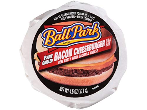 Ball Park Bacon Cheeseburger Sandwich, 4.5 Ounce -- 12 per case.