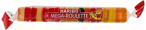 Haribo Gummi Roulettes, Mega-Roulette, 1.59 oz. Roll (Pack of 24)