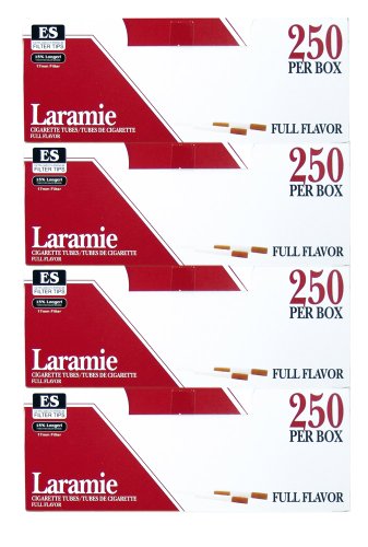 Laramie Full Flaor Cigarette Tubes King Size 250 Count Per Box