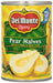 Del Monte Bartlett Pear Halves in Heavy Syrup 15.25 Ounce Wholesale