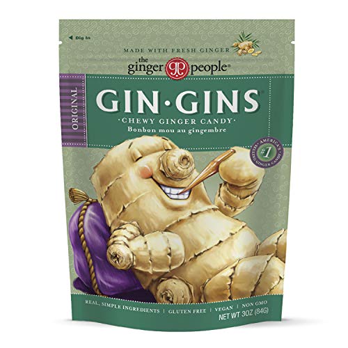 Ginger People Gin Gins Original Ginger Chews 3oz Bag