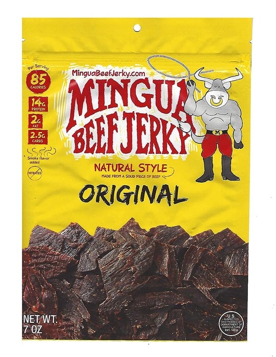 Mingua Beef Jerky Jerky MILD 7 oz Single Bag