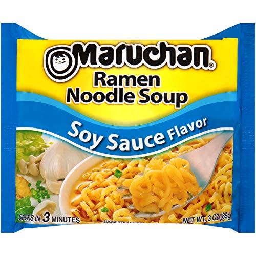 Maruchan Ramen Noodle Soup, Soy Flavor, 3 Ounce