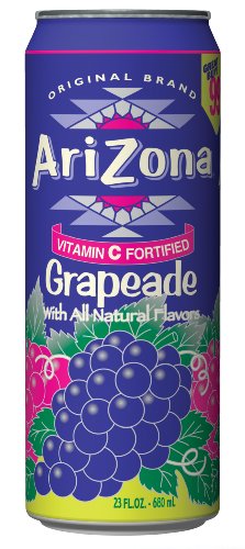 Arizona Grapeade, 23-Ounces (Pack Of 24)