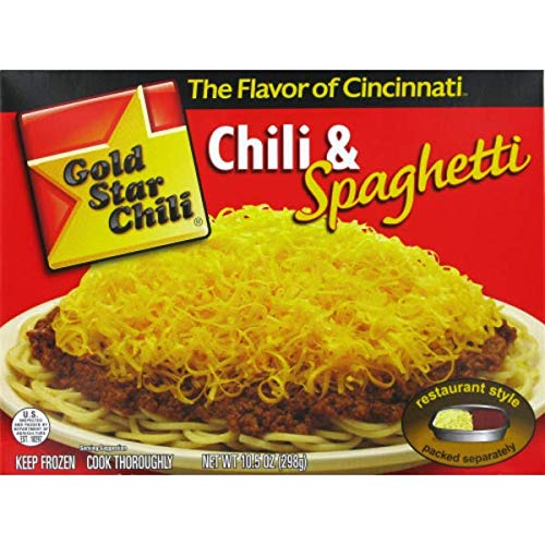 Gold Star Chili & Spaghetti Frozen, 10.5 oz