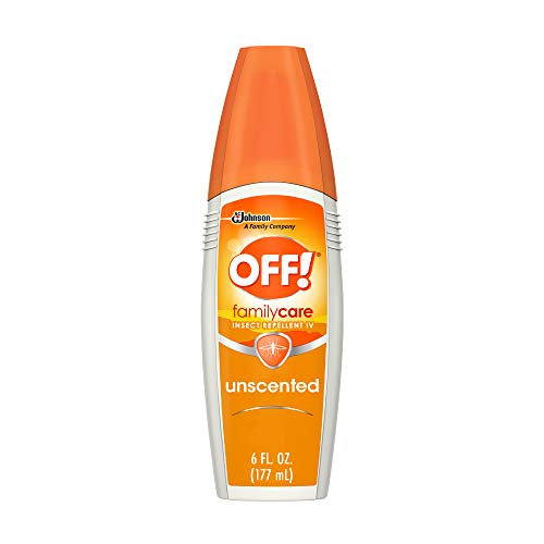 OFF! Family Care Insect & Mosquito Repellent, Unscented with Aloe-Vera,7% Deet 6 oz