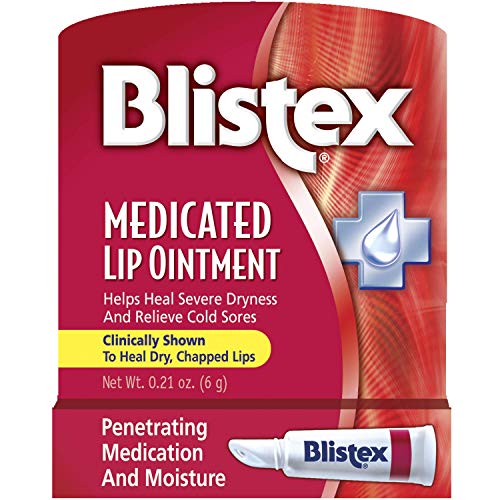 Blistex Medicated Lip Ointment for Dryness and Cold Sores, 0.21oz