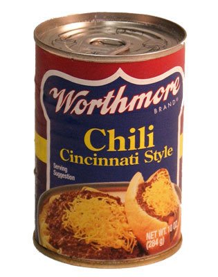 Worthmore Chili Cincinnati Style, 10-ounce Cans
