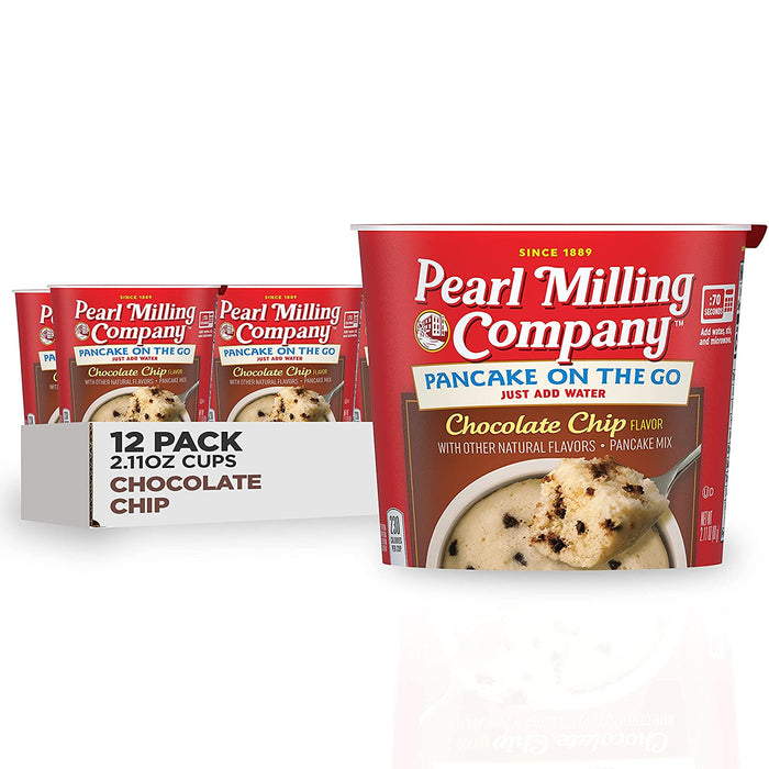 Pearl Milling Mlg Pancake Cup Choc Chip Single Cup