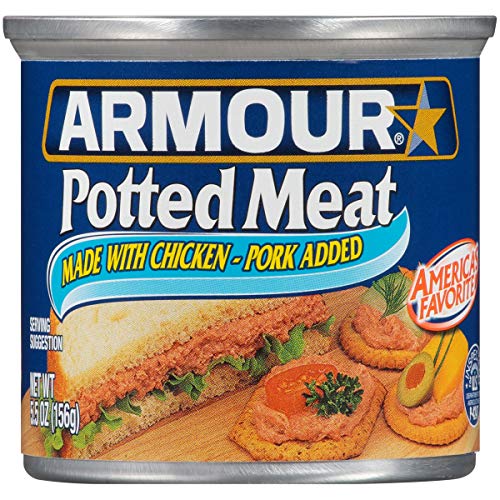 Armour Potted Meat, Keto Friendly, Chicken & Pork 4.6 oz