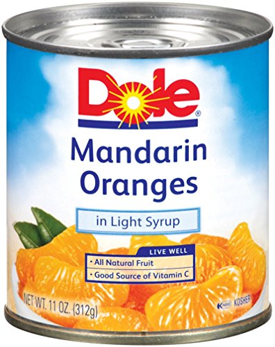 Dole Mandarin Oranges in Light Syrup 11oz Wholesale