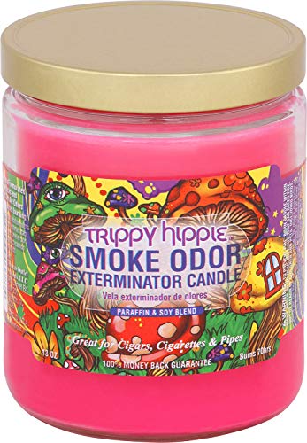 Smoke Odor Exterminator 13 oz Jar Candle Trippy Hippie
