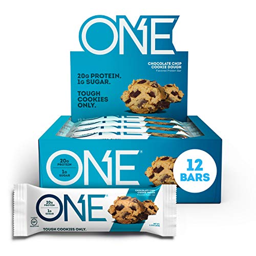 ONE Protein Bars, Chocolate Chip Cookie Dough 2.12 oz (12 Pack)